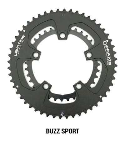 Praxis kettingblad buzz sport 110bcd 52 36t zwart