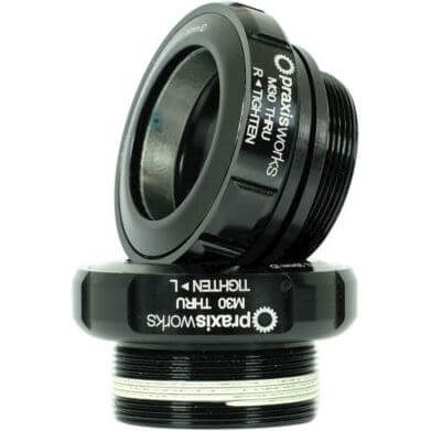 Praxis trapas adapter m30-thru bsa road mtb 68-73mm