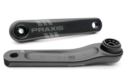 Praxis crankstel e-bike type 1 aluminium isis 150mm