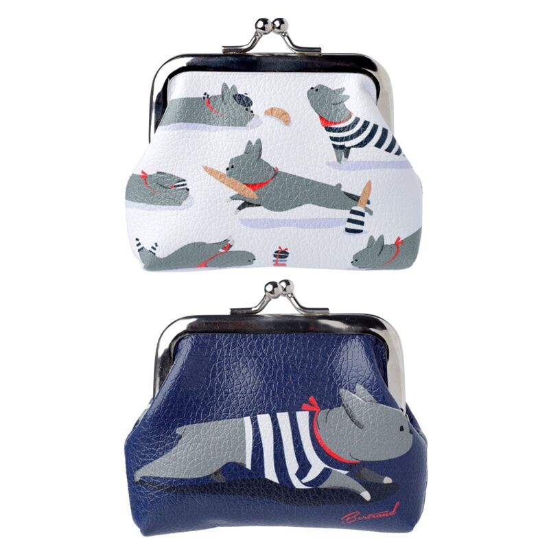 Bertrand de franse bulldog portemonnee