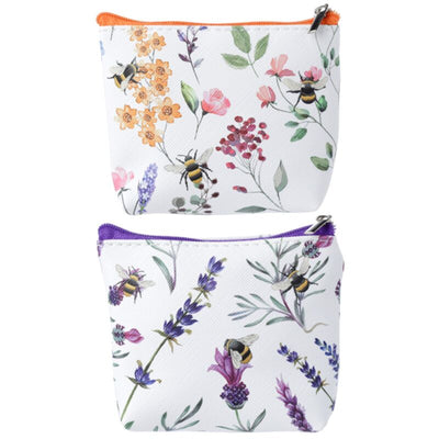 Nectar meadows bij bij pvc portemonnee