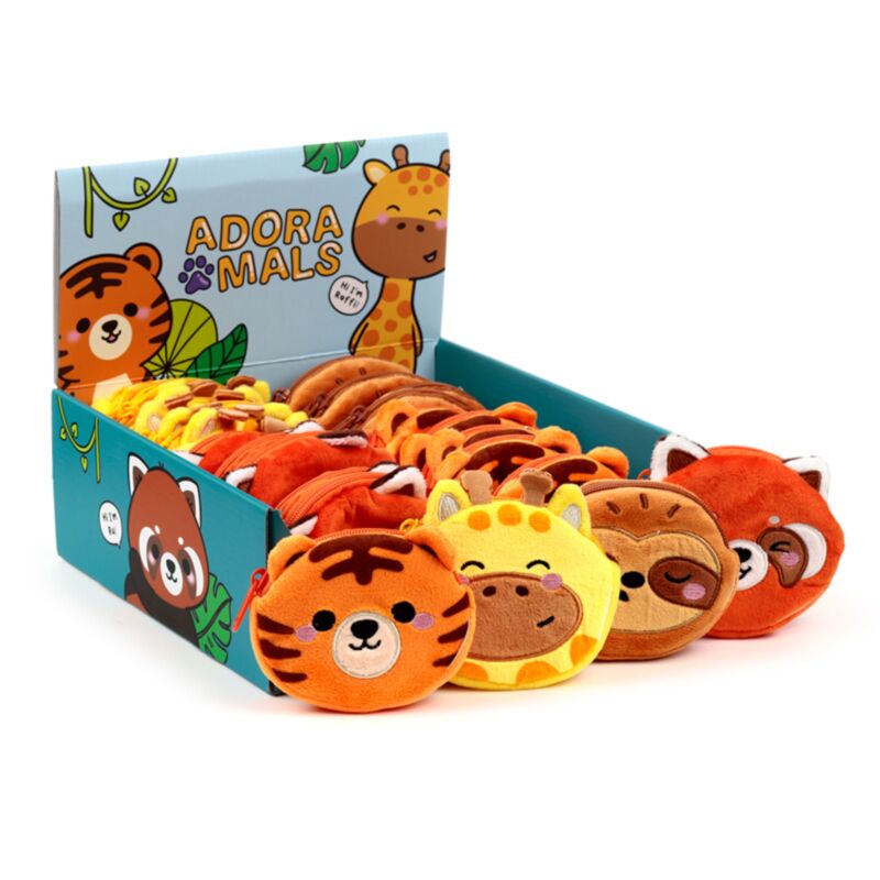 Adoramals zoo mini kleingeld beurs