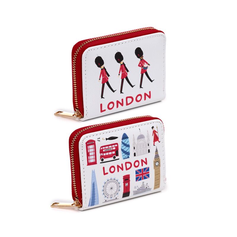 Londen souvenir rondrits portemonnee - small