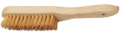 Promat tecwerk staalborstel | lengte 295 mm | 0,3 mm messing | 5-rijig - 4000841035
