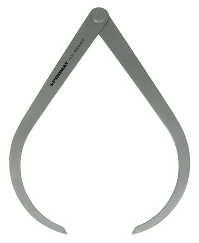 Promat tecwerk buitenpasser | lengte 200 mm | met klinkscharnier - 4000858922
