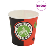 Vidaxl wegwerp koffiebekers papier 120 ml (4 oz) 1000 st - afbeelding 2
