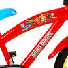 Paw Patrol Kinderfiets - Jongens - 16 inch - Rood Blauw