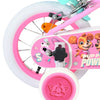 Volare paw patrol kinderfiets - meisjes - 12 inch - roze - twee handremmen