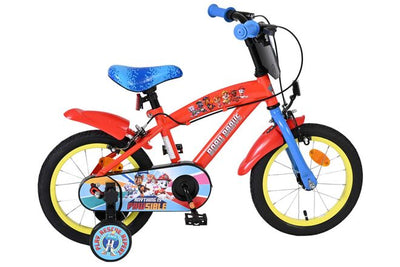 Paw patrol kinderfiets - jongens - 14 inch - twee handremmen