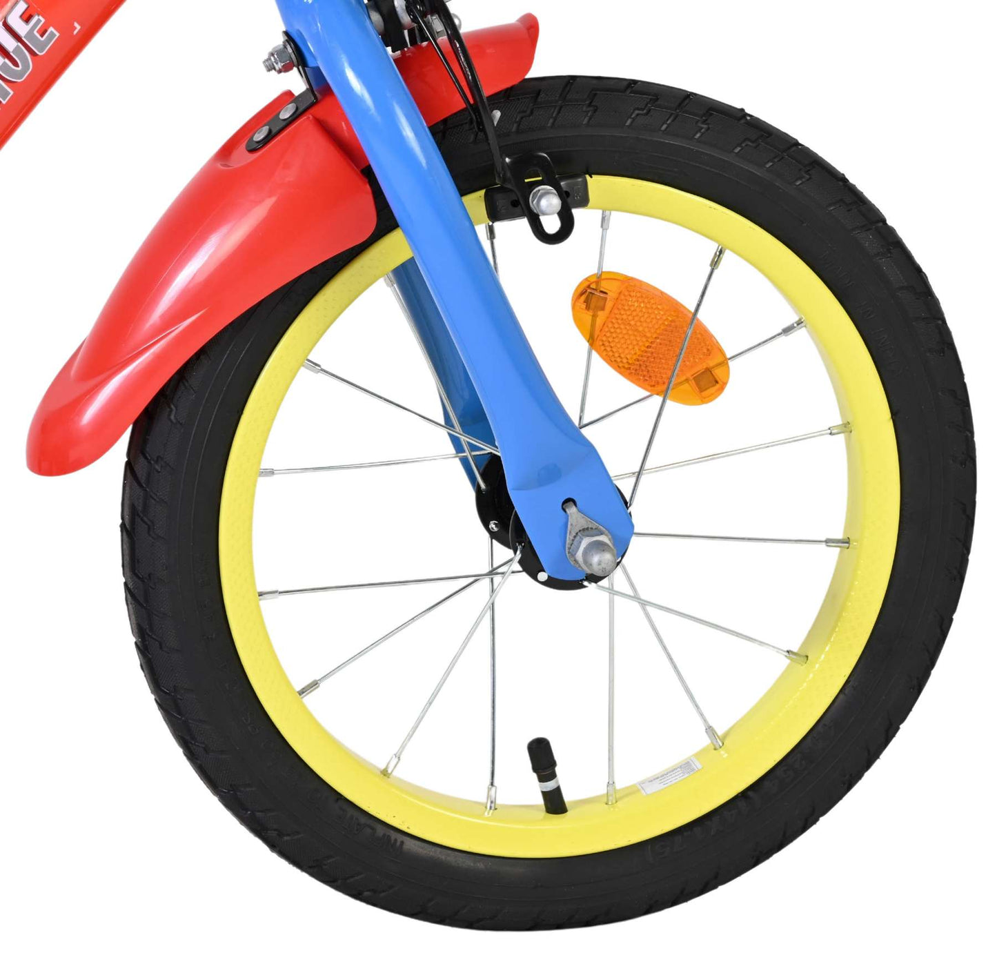 Paw patrol kinderfiets - jongens - 14 inch - twee handremmen