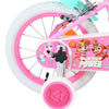 Paw patrol kinderfiets - meisjes - 14 inch - roze - twee handremmen