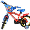 Paw patrol kinderfiets - jongens - 14 inch - rood blauw