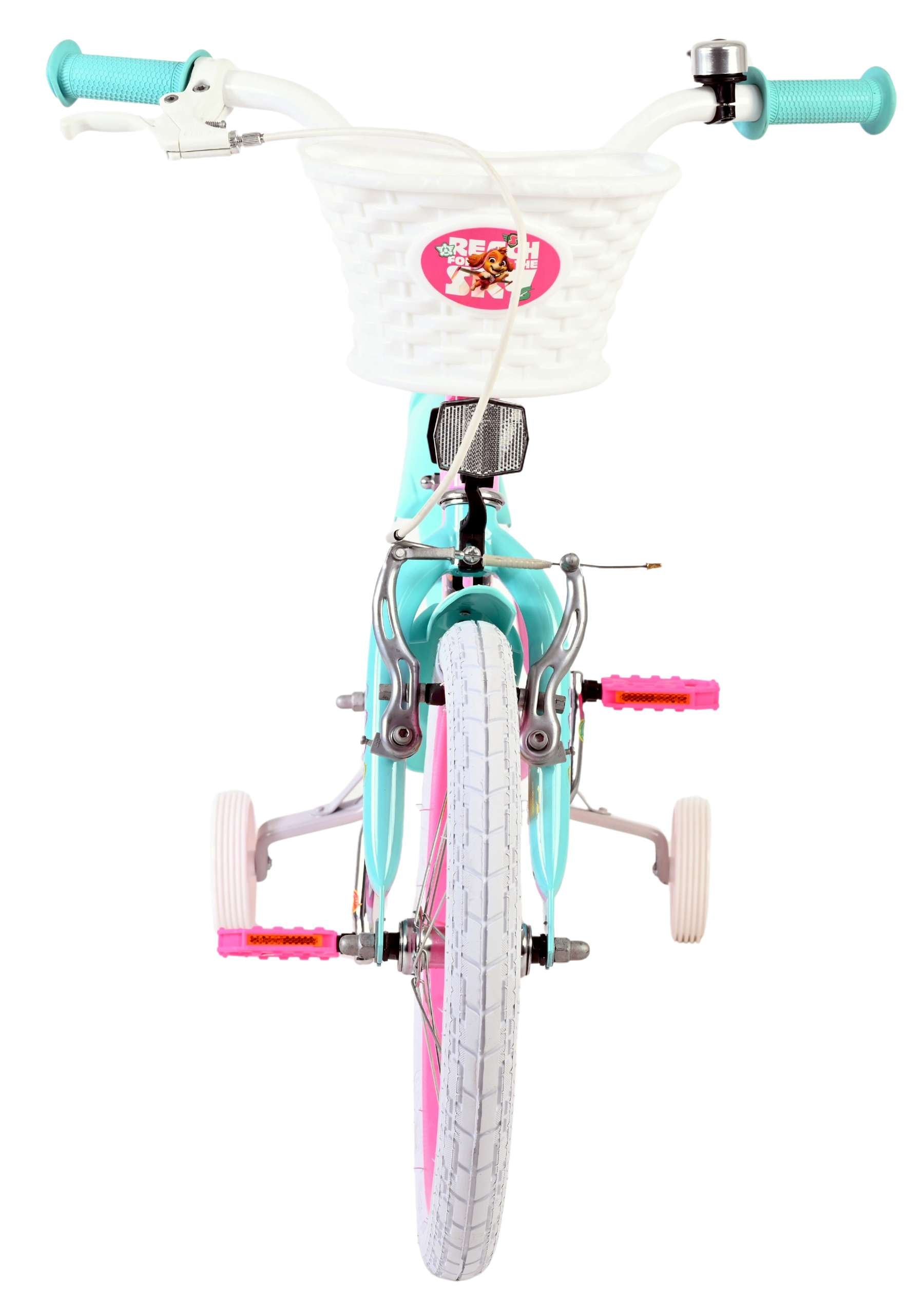 Volare paw patrol kinderfiets - meisjes - 16 inch - roze