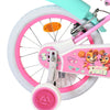 Paw patrol kinderfiets - meisjes - 16 inch - roze - twee handremmen