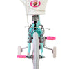 Paw patrol kinderfiets - meisjes - 16 inch - roze - twee handremmen