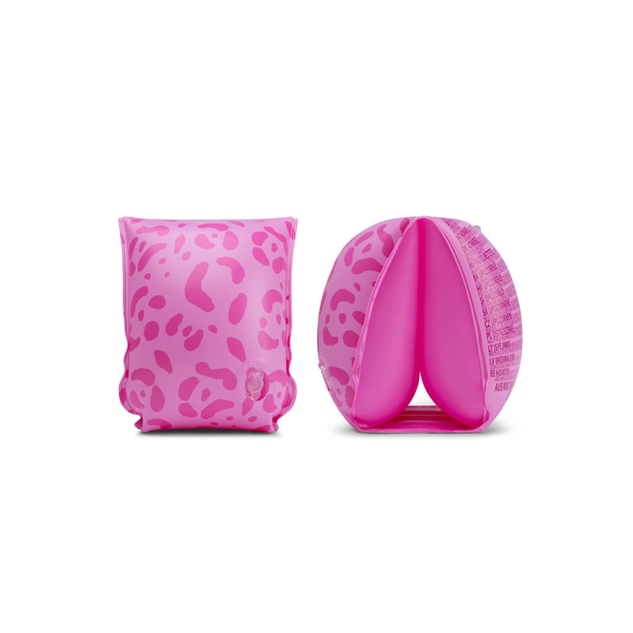 Leopard | roze zwembandjes 2-6 jaar