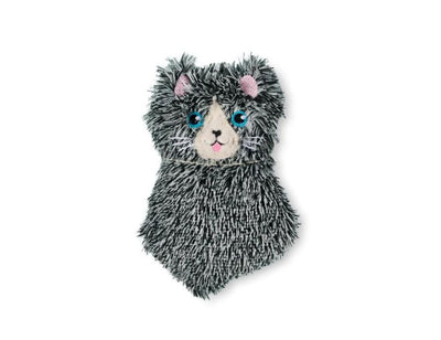 Bitten handwarmer - pocket pal - kat - mellow cat