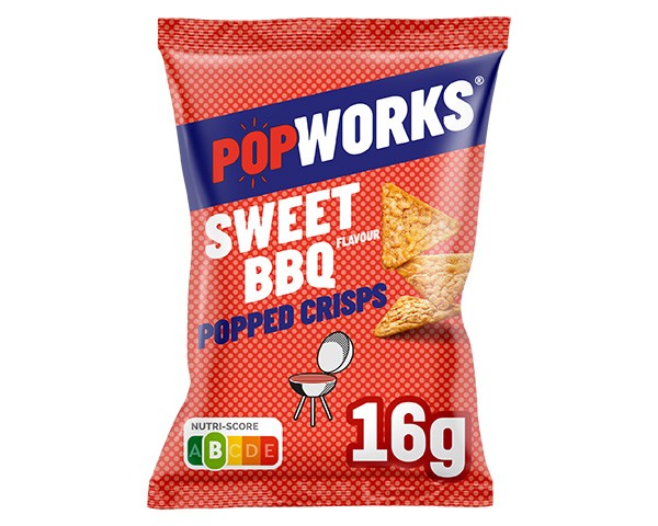 Popworks sweet bbq (12x16gr)