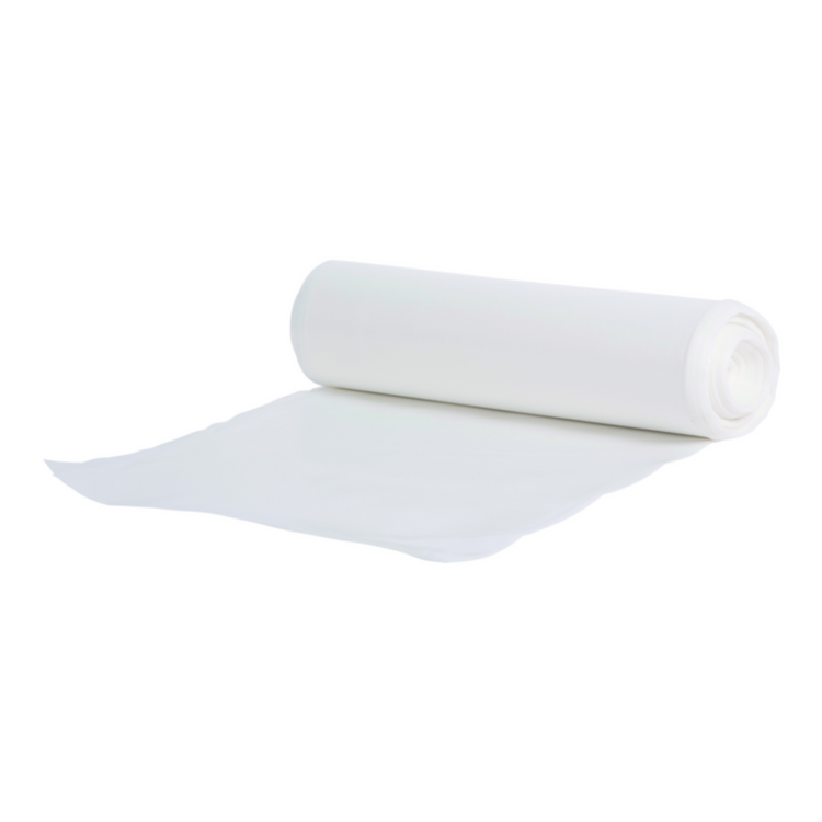 Powersterko afvalzak gerecycled ldpe 55x65cm t30 wit (500 stuks)