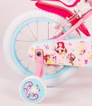 Disney Princess Kinderfiets Meisjes 14 inch Roze Twee Handremmen - afbeelding 4