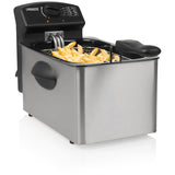 Princess 182642 friteuse frituurpan (roestvrij staal, 4,0 liter) - afbeelding 1