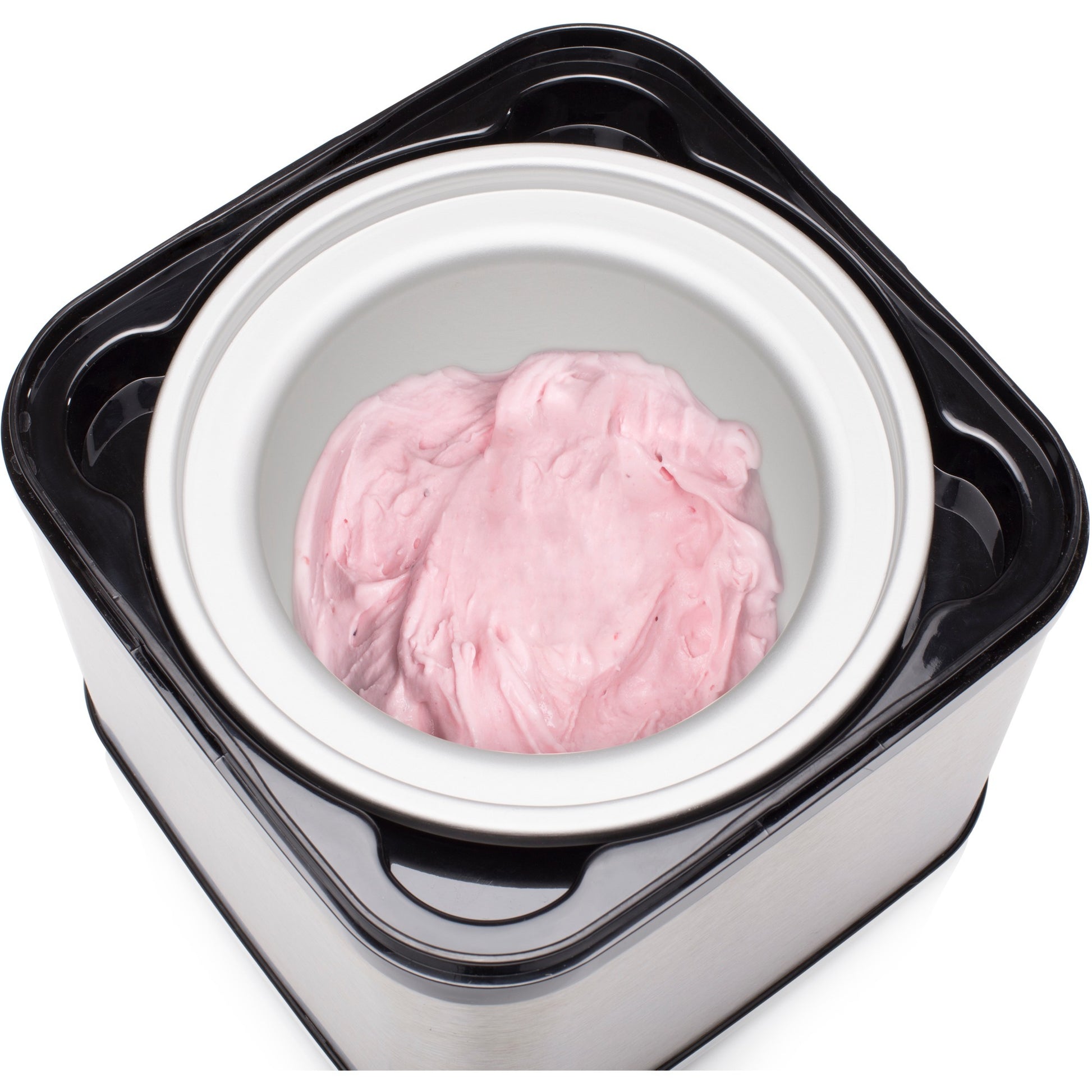 Princess 282605 ice cream maker ijsmachine (roestvrij staal zwart, 1,5 liter)