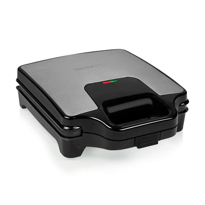 Princess sandwich maker supreme xxl sandwichmaker (zwart roestvrij staal, rvs | anti-aanbaklaag | 1600 w)