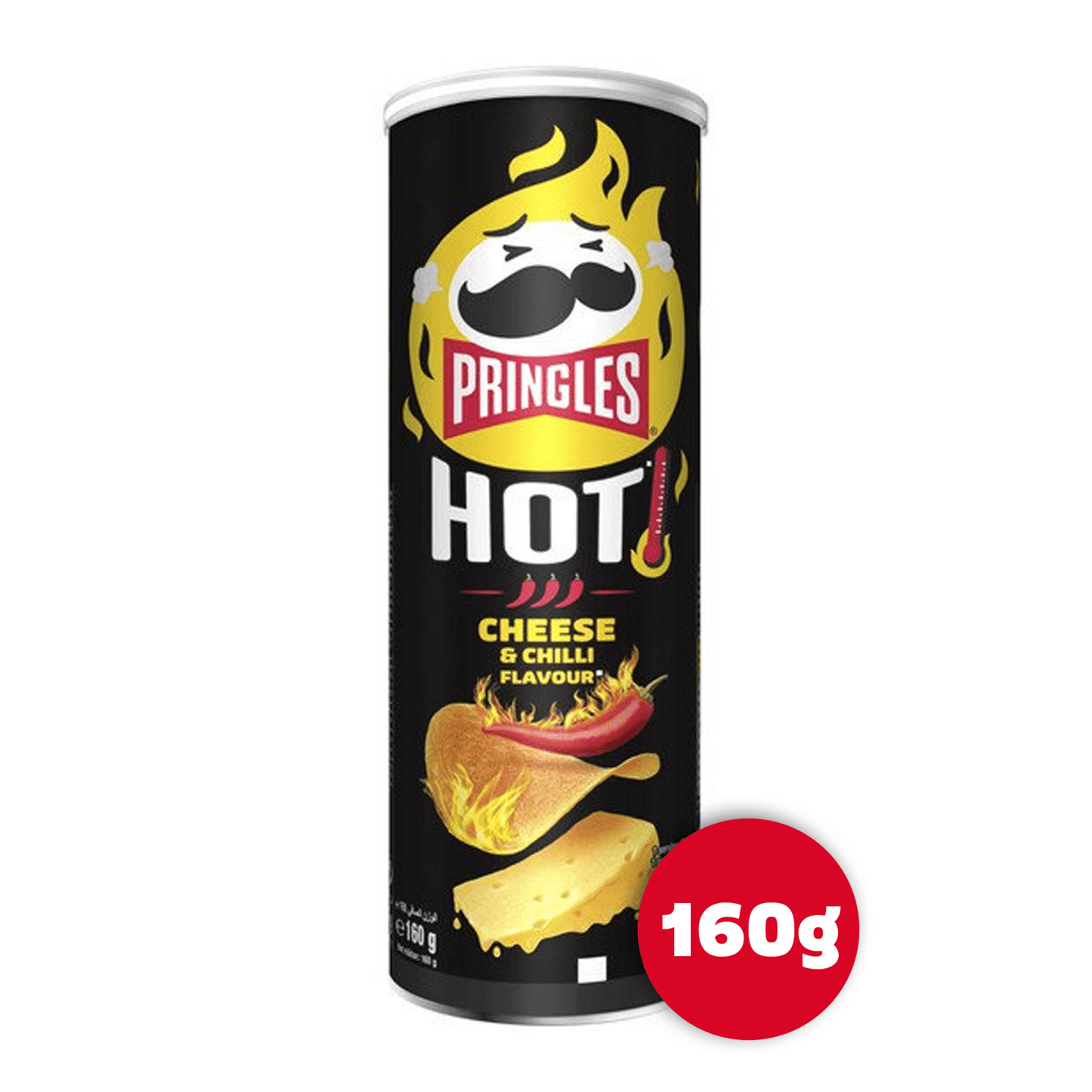 Pringles hot cheese chili (6x 160gr)