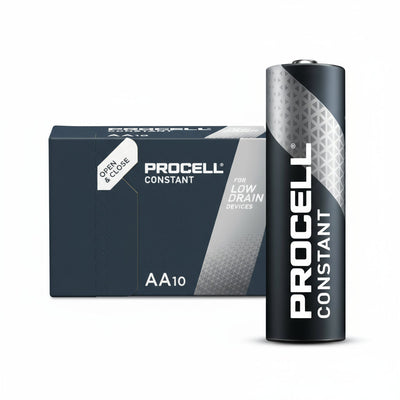 Battery sales europe b.v. batterij duracell procell mn1500 lr6 aa w.p. - 100 stuks