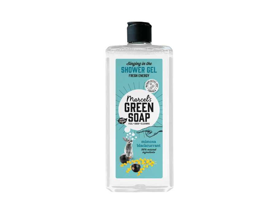 Marcel's green soap shower gel - mimosa zwarte bes - 300ml