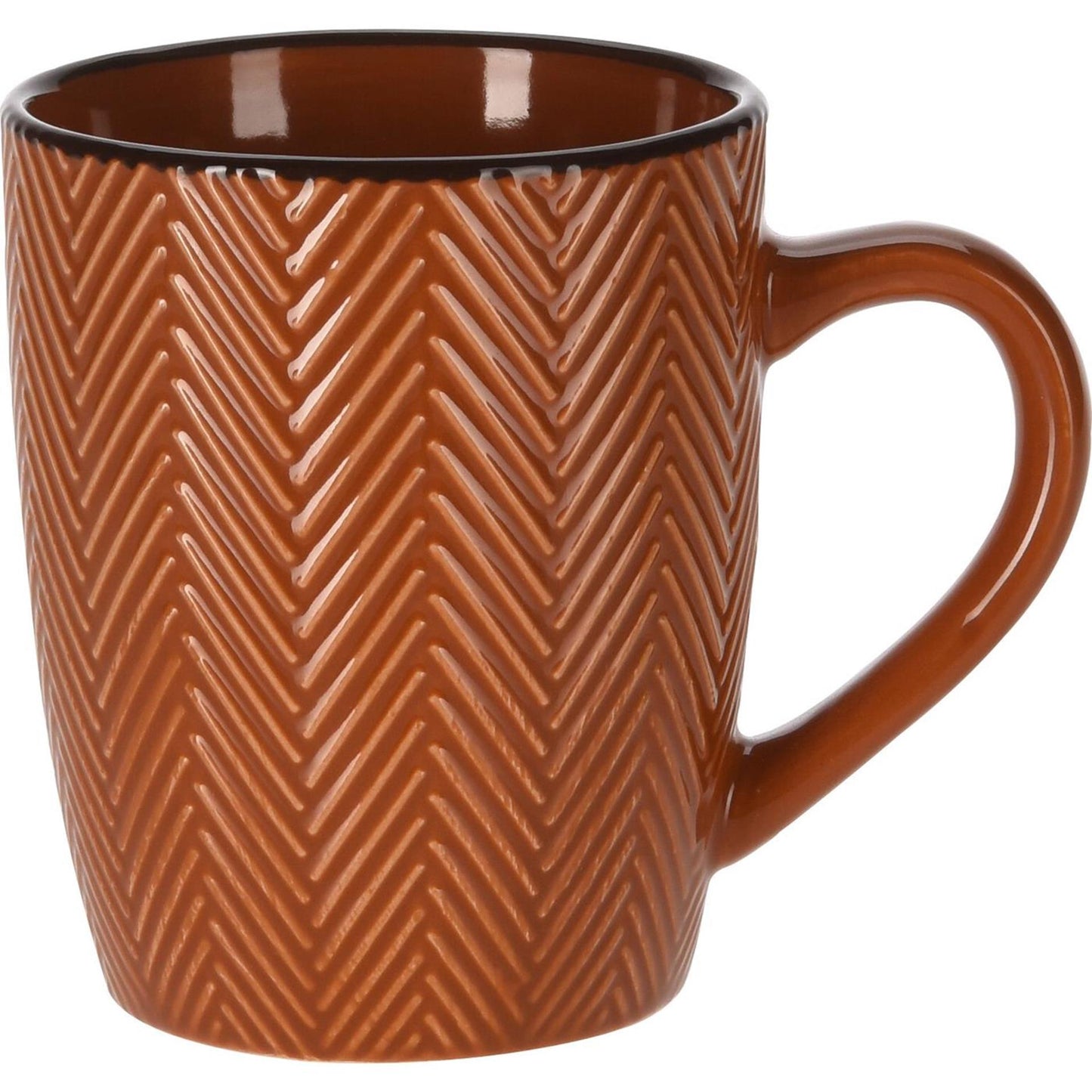 Excellent houseware mok aardewerk 370ml ø8,5xh10cm
