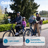 Qibbel achterzitje junior mik hd zwart compleet q350