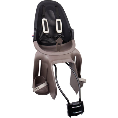 Qibbel achterzitje air frame zwart lichtbruin