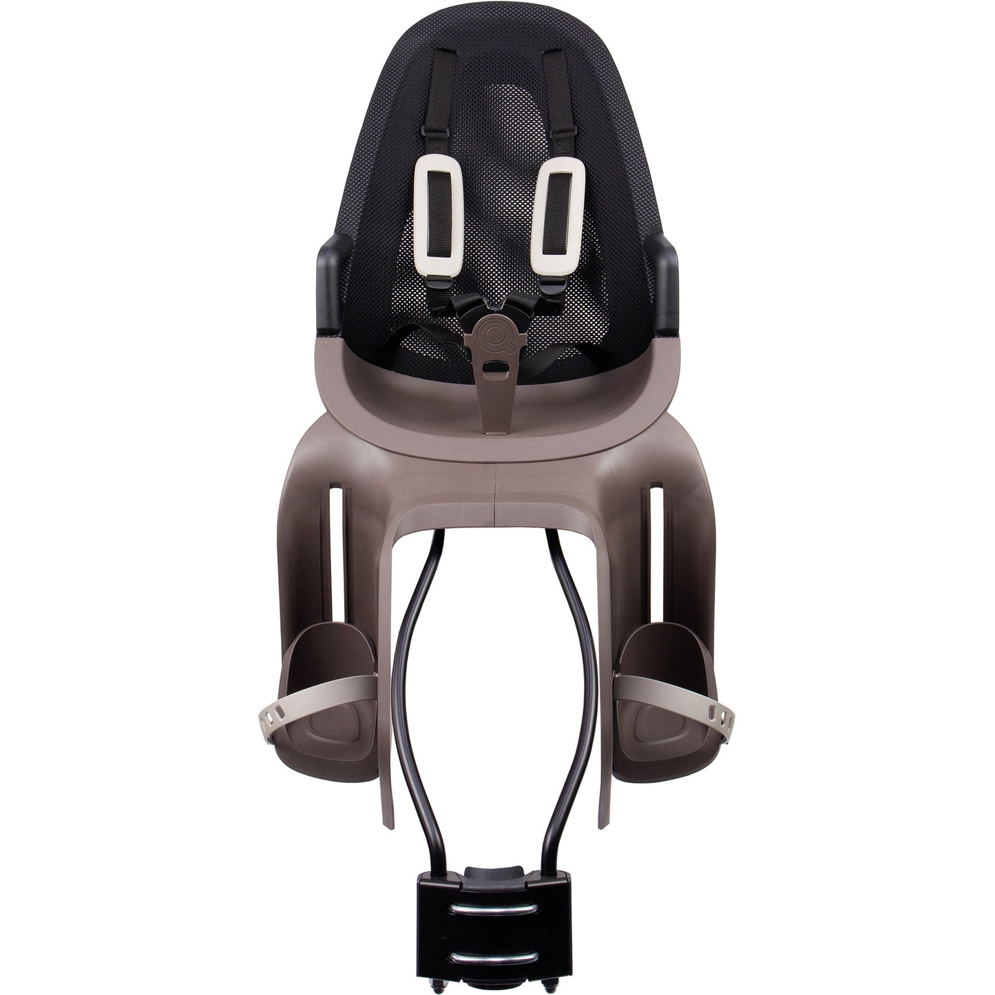 Qibbel achterzitje air frame zwart lichtbruin