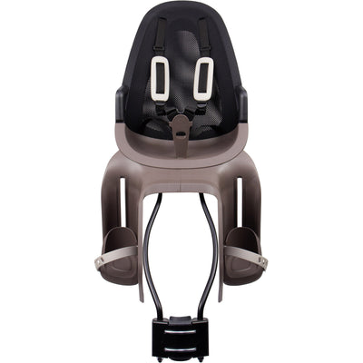 Qibbel achterzitje air frame zwart lichtbruin