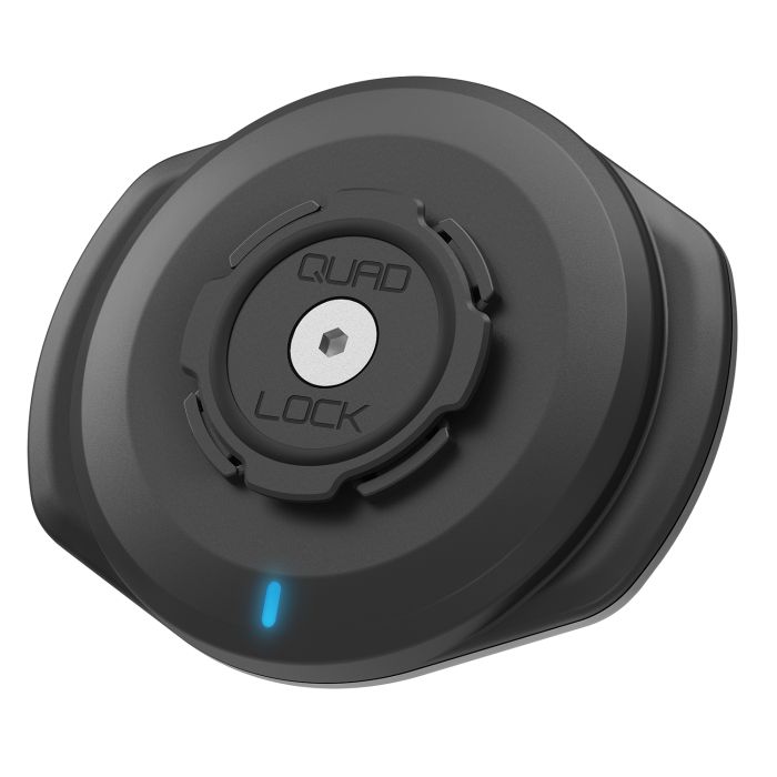 Quad lock weatherproof wireless charging head - motorcycle - usb