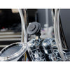 Quad lock motorcycle handlebar mount pro large - chrome