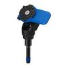 Quad lock motorcycle handlebar clamp mount