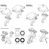 Quad lock out front mount - afbeelding 2