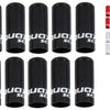 Quaxar aluminium end caps sealed 5 mm for outer brake cover (10 pieces) | schwarz