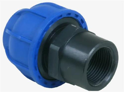 Alusic aluminium koppeling ø50mm - 1 1 2 binnendraad