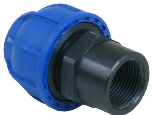 Alusic aluminium koppeling ø25mm - 3 4 binnendraad