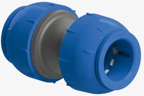 Alusic verbindingskoppeling ø22x22mm