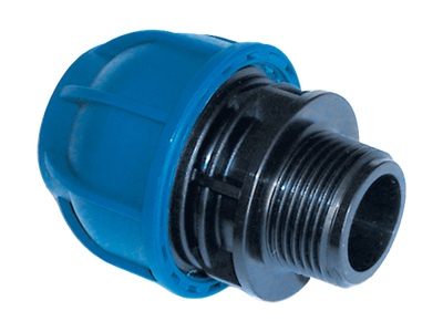 Alusic koppeling ø50mm - 2 buitendraad