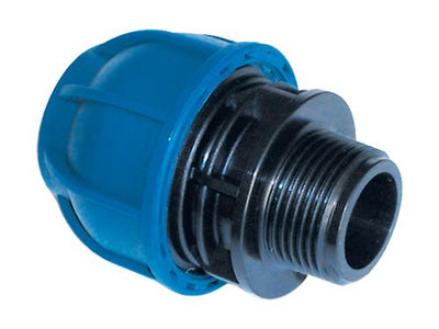 Alusic koppeling ø40mm - 1 1 4 buitendraad