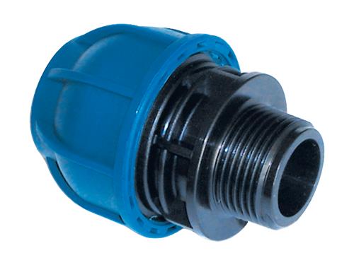 Alusic koppeling ø40mm - 1 1 4 buitendraad