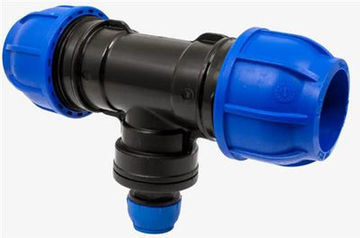 Alusic t-koppeling ø32-22-32mm