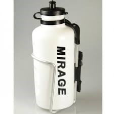 Mirage bidon wit m houder
