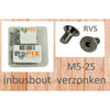 Bofix inbusbout m5x25 rvs verzonken kop (25st)