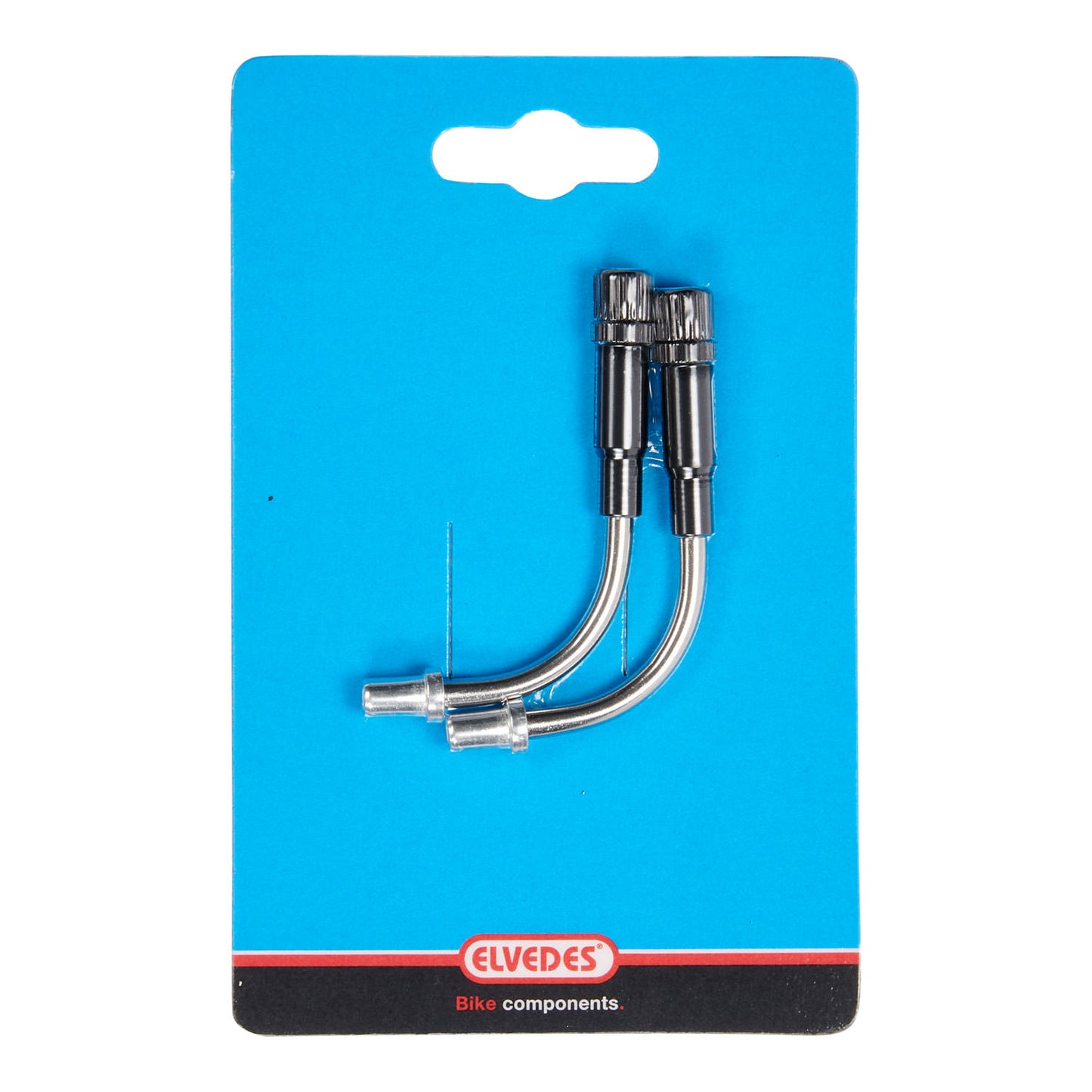 Elvedes Verstelbare V-brake bochtjes 90°Elvedes RVS kort model (2 stuks)